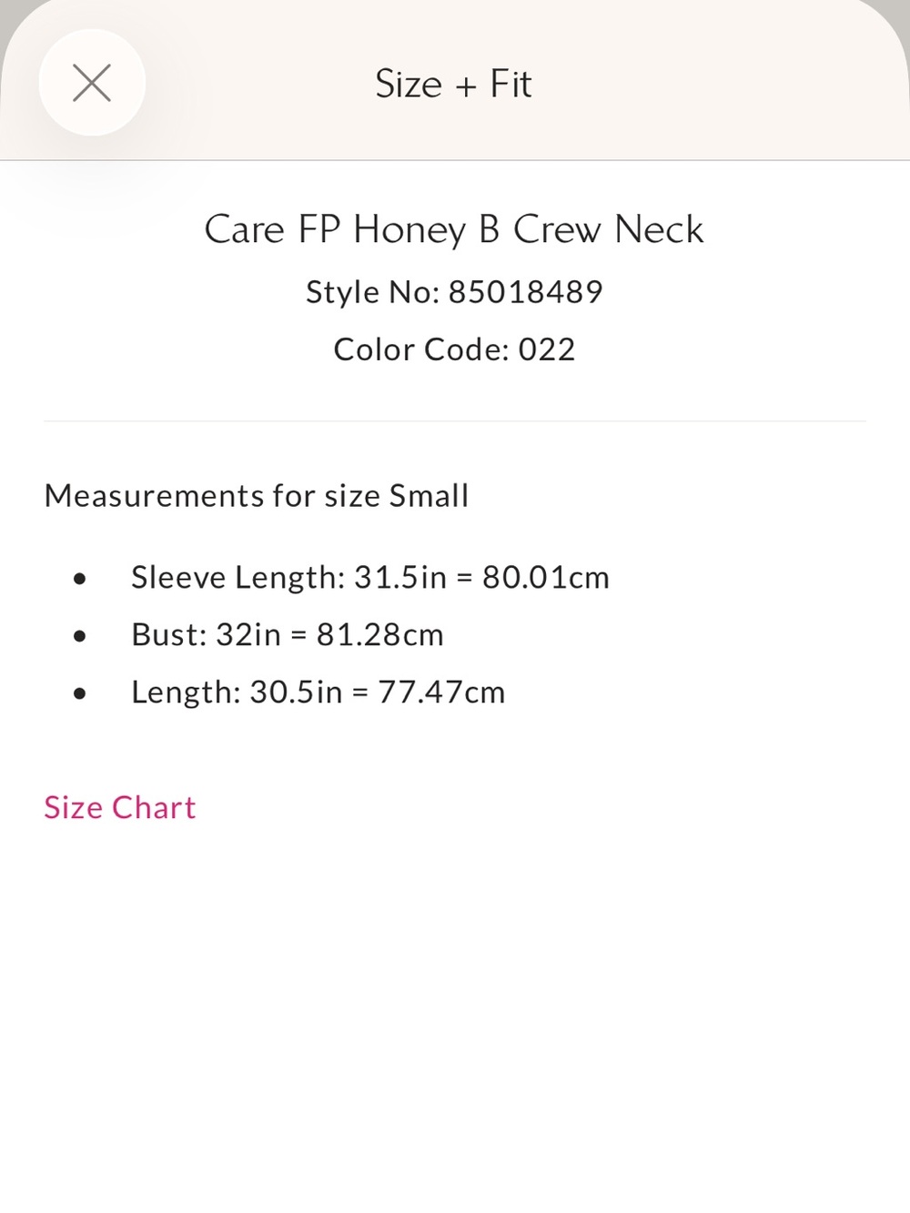 Free People Care Honey B Crewneck Thermal Brown Waffle Knit - Picture 6 of 13